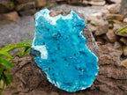 Natural Large Hemimorphite With Chrysocolla Specimen x 1 From Lupoto Mine, Congo