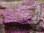 Natural Metallic Cobbed Purpurite Specimens x 6 From Erongo, Namibia