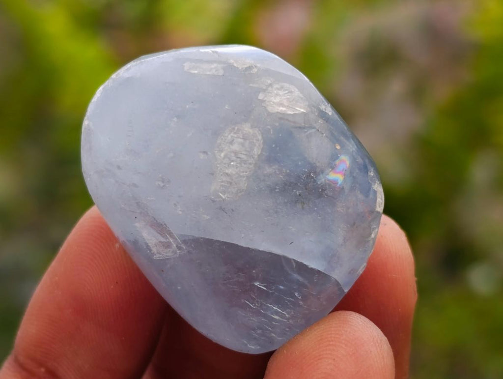 Polished Mini Blue Celestite Free Form Crystals x 70 From Sakoany, Madagascar