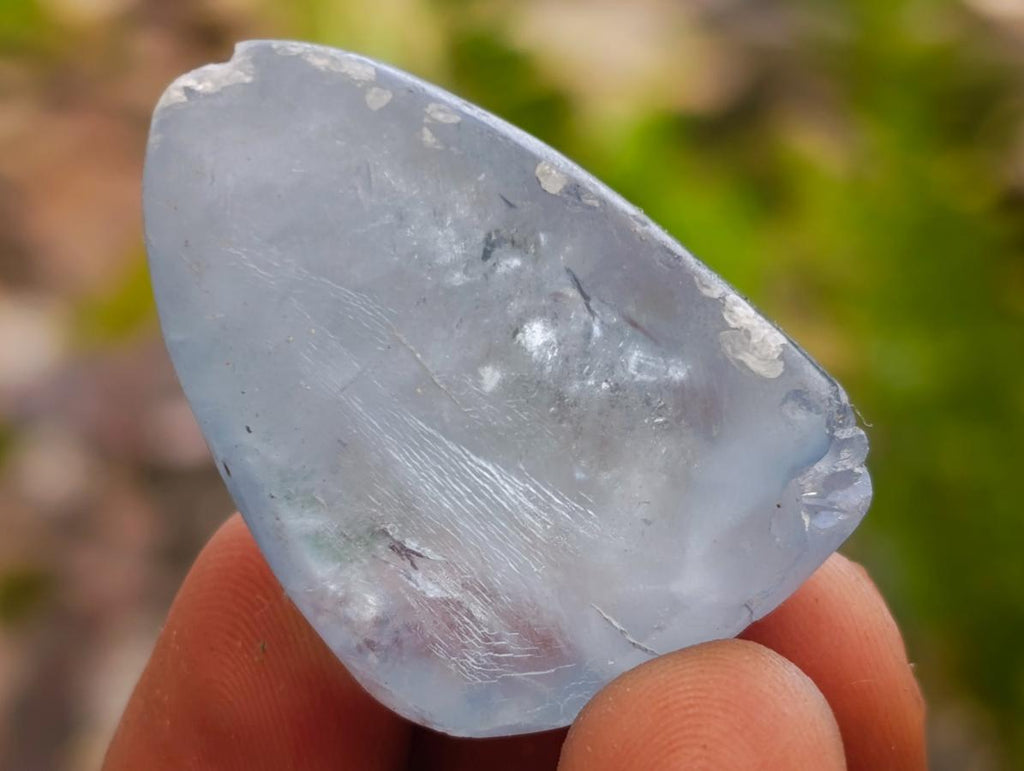 Polished Mini Blue Celestite Free Form Crystals x 70 From Sakoany, Madagascar