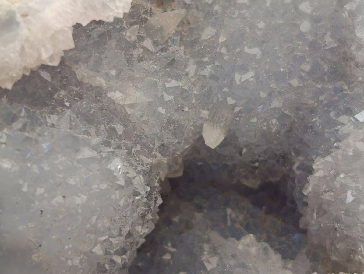 Polished Blue Lace Agate Standing Free Forms x 2 From Nsanje, Malawi