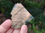 Polished One Side Labradorite Slices x 1,72 Kg Lot From Madagascar