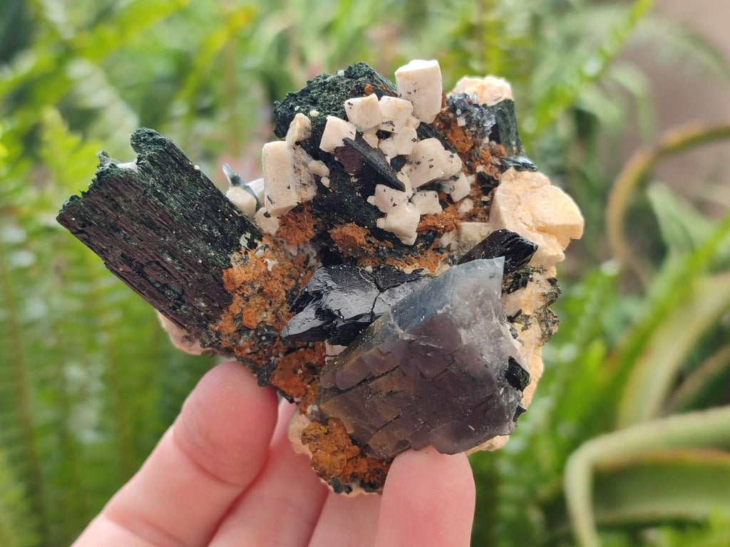 Natural Smokey Quartz Clusters with Associated Minerals x 13 From Zomba Plateau, Malawi - Toprock Gemstones and Minerals 
