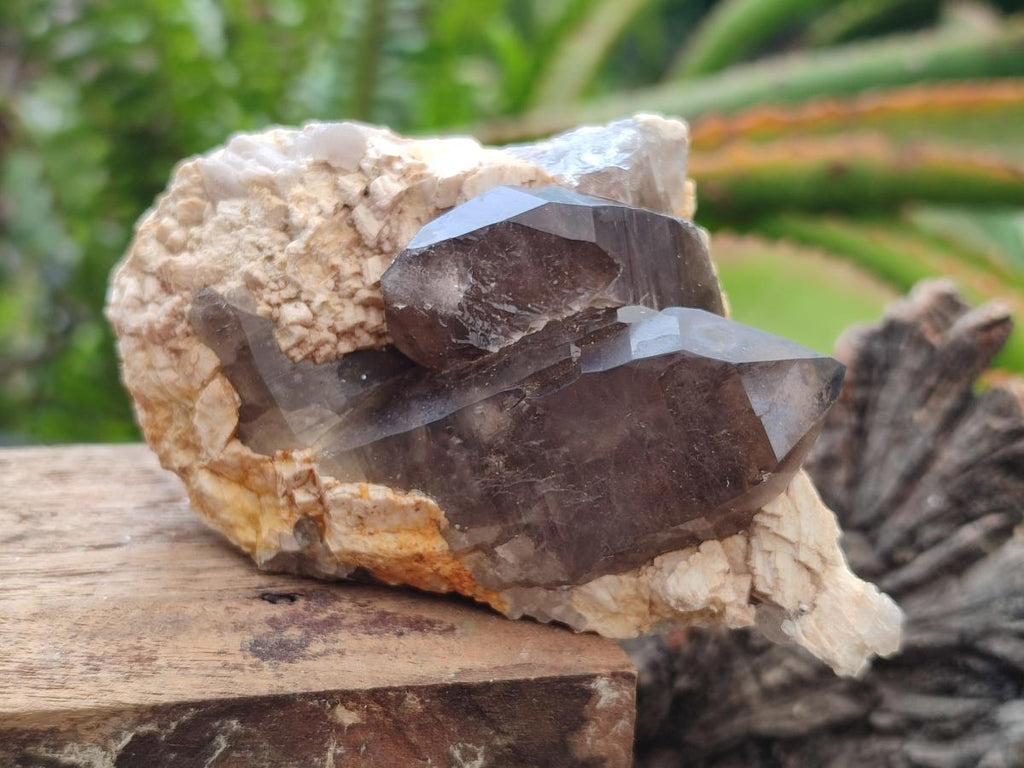 Natural Smokey Quartz Clusters with Associated Minerals x 13 From Zomba Plateau, Malawi - Toprock Gemstones and Minerals 