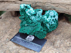 Natural Rare Malachite Pseudomorph Specimens x 2 From Kolwezi, Congo