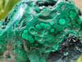 Polished Flower Banded Malachite and Malacolla Free Forms x 2 From Congo