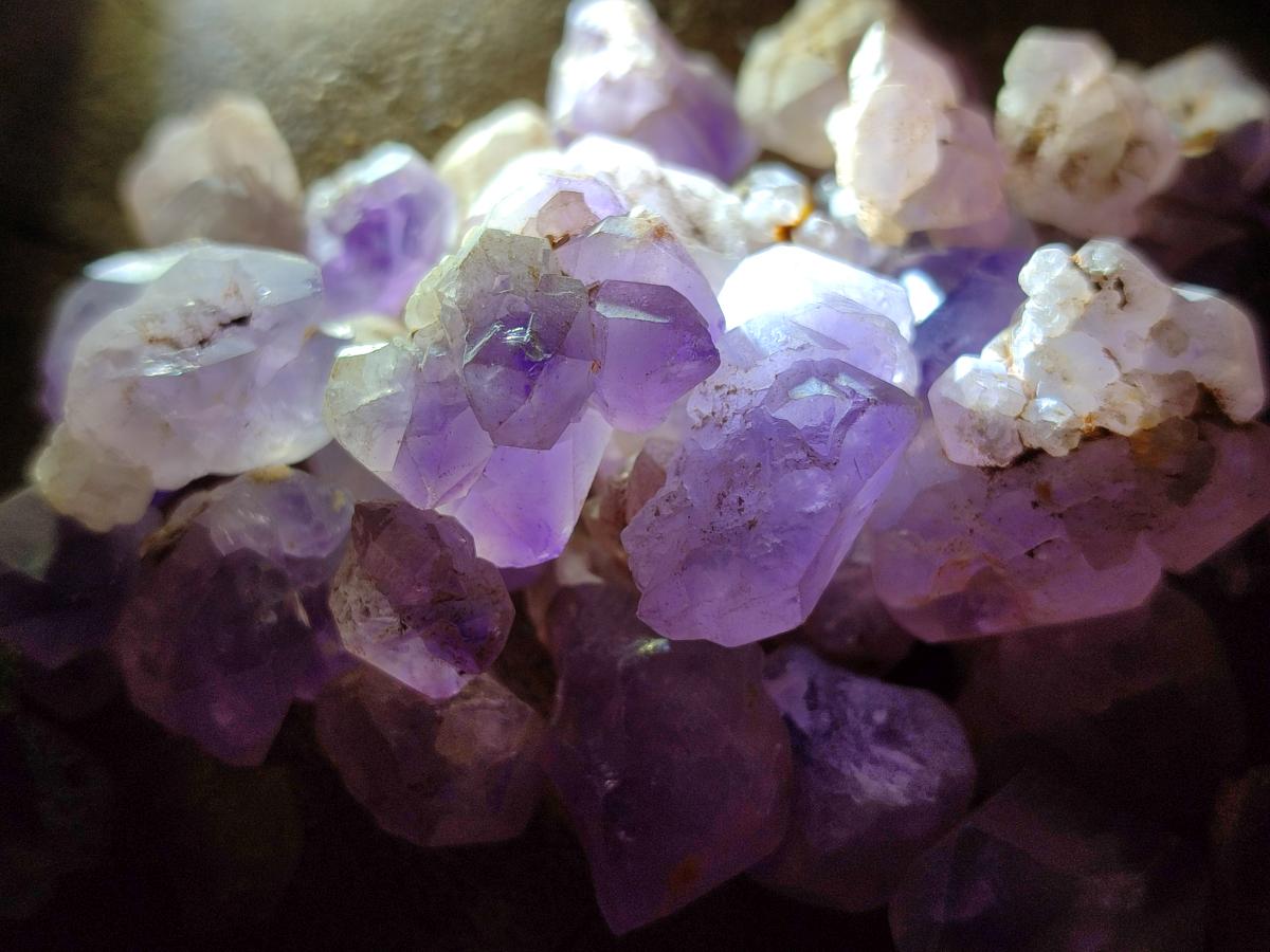 Natural Lilac Amethyst Crystals x 2.99 kg Lot From Madagascar