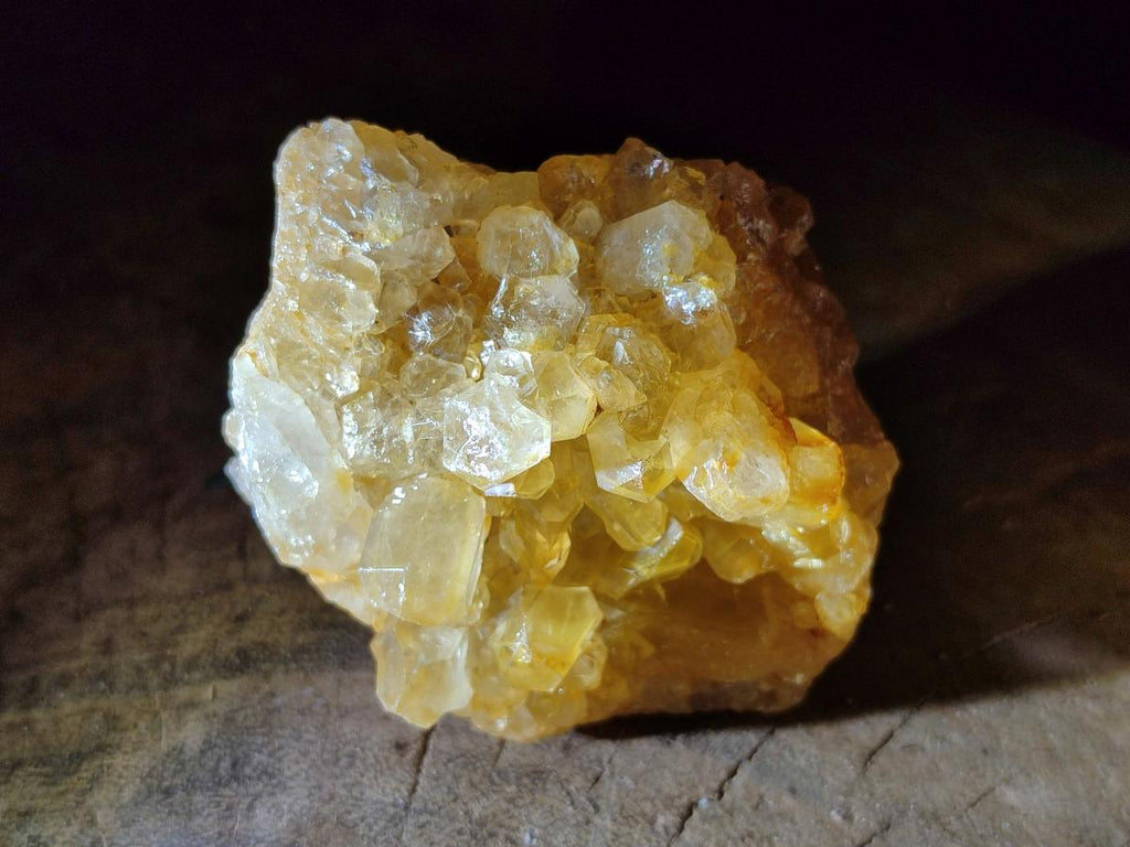 Natural Limonite Quartz Clusters x 12 From Solwezi, Zambia