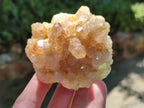 Natural Limonite Quartz Clusters x 12 From Solwezi, Zambia