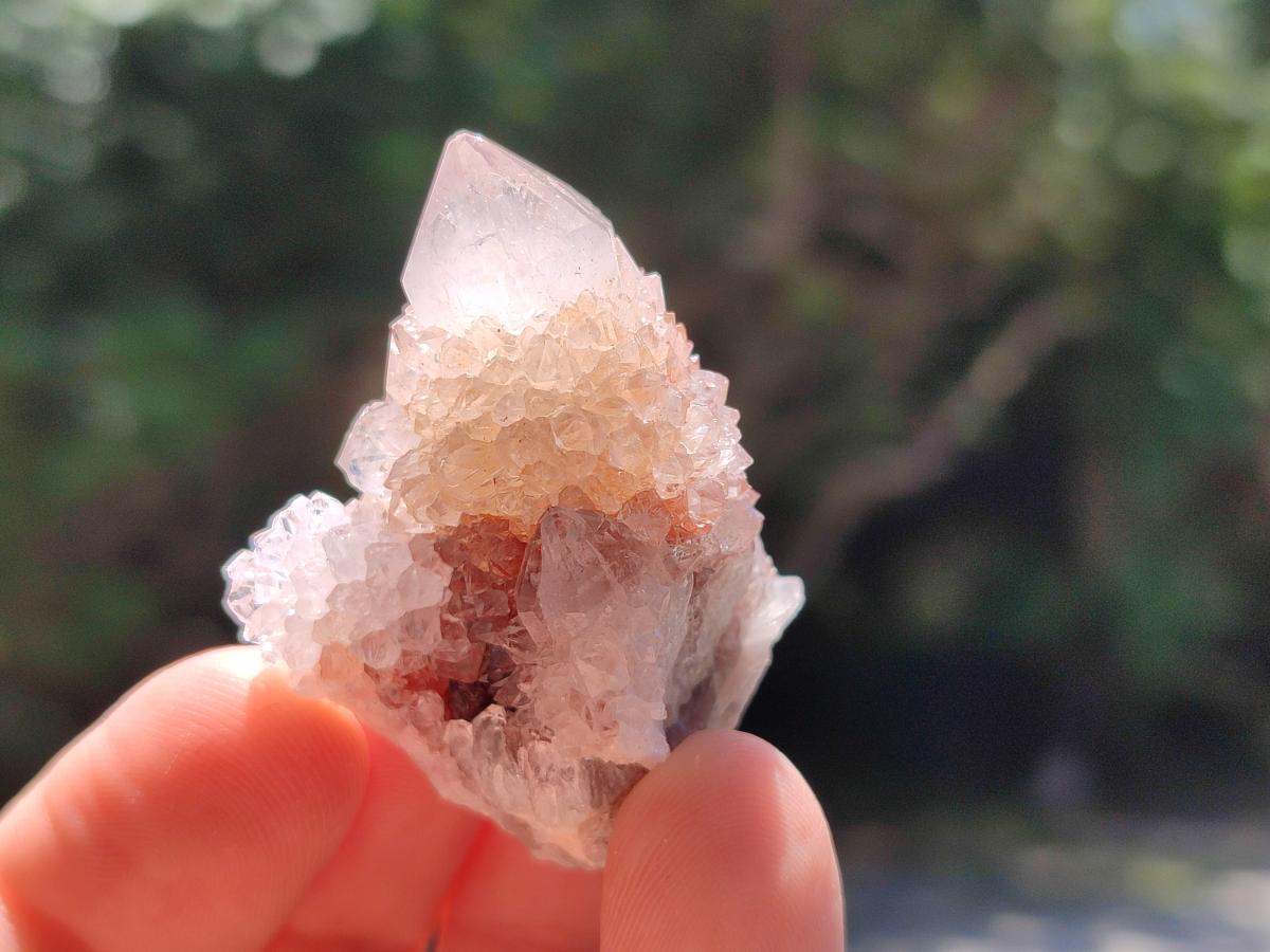 Natural Mixed Spirit Crystals and Small Clusters x 70 From Boekenhouthoek, South Africa