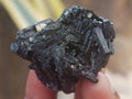 Natural Schorl Black Tourmaline with Vermiculite x 70 From Erongo, Namibia