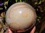 Polished Polychrome Jasper Spheres x 2 From NW Coast, Madagascar