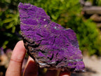 Natural Metallic Cobbed Purpurite Specimens x 6 From Erongo, Namibia