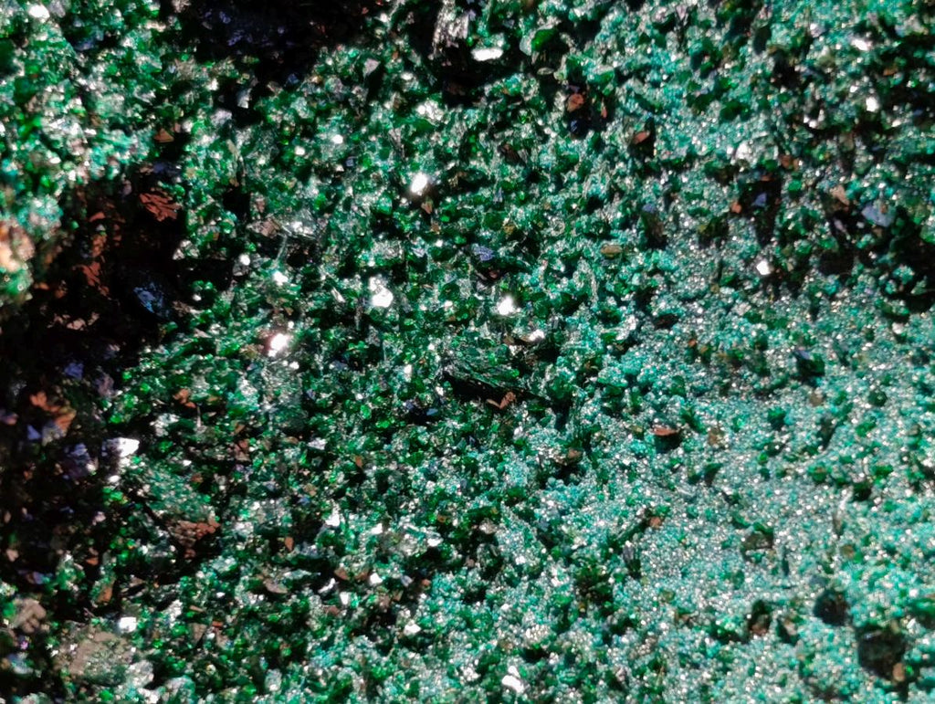 Natural Large Cabinet Crystalline Malachite Specimen x 1 From Tenke Fungurume, Congo