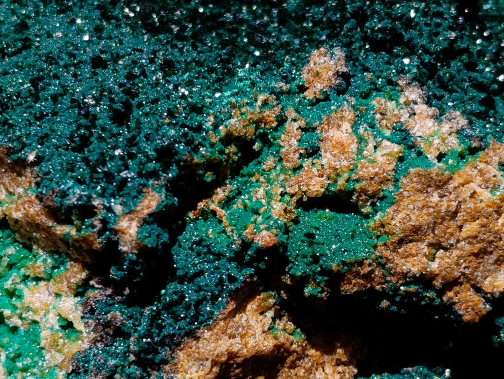 Natural Large Cabinet Crystalline Malachite Specimen x 1 From Tenke Fungurume, Congo