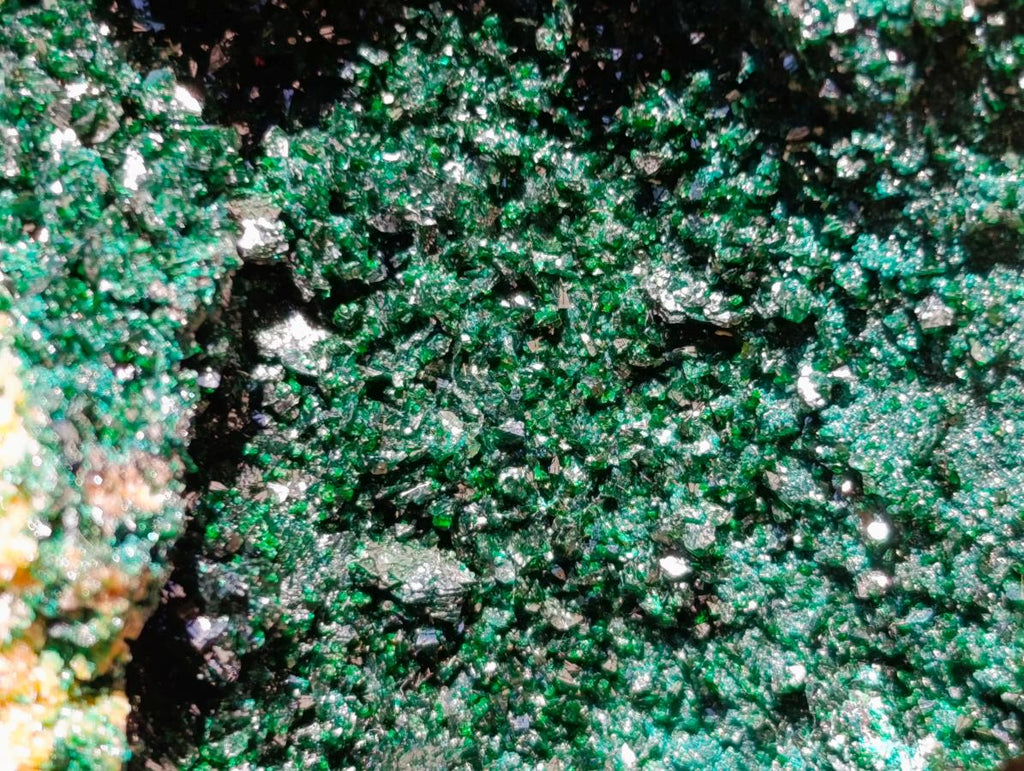 Natural Large Cabinet Crystalline Malachite Specimen x 1 From Tenke Fungurume, Congo