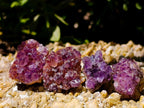 Natural Dark Purple Amethyst Quartz Crystal Plates x 70 From Boekenhouthoek, South Africa - Toprock Gemstones and Minerals 