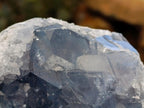 Natural Large Blue Celestite Geode Specimen x 1 From Sakoany, Madagascar
