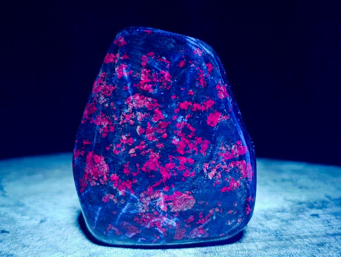 Polished Ruby Corundum In Chrome Verdite Free Forms x 5 From Mutoko, Zimbabwe - Toprock Gemstones and Minerals 