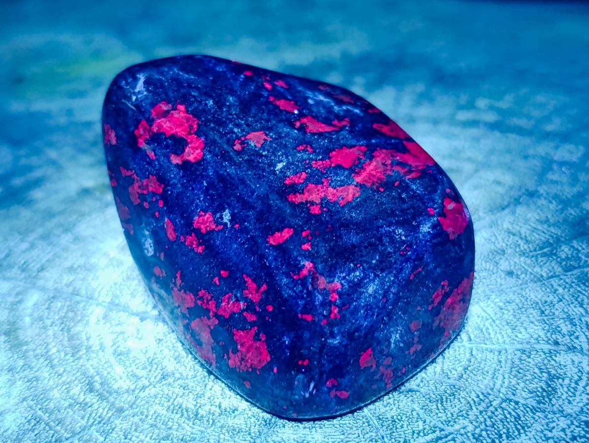 Polished Ruby Corundum In Chrome Verdite Free Forms x 5 From Mutoko, Zimbabwe - Toprock Gemstones and Minerals 