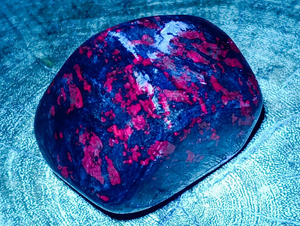 Polished Ruby Corundum In Chrome Verdite Free Forms x 5 From Mutoko, Zimbabwe - Toprock Gemstones and Minerals 