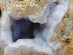 Natural Blue Lace Agate Geode Specimens x 24 From Nsanje, Malawi
