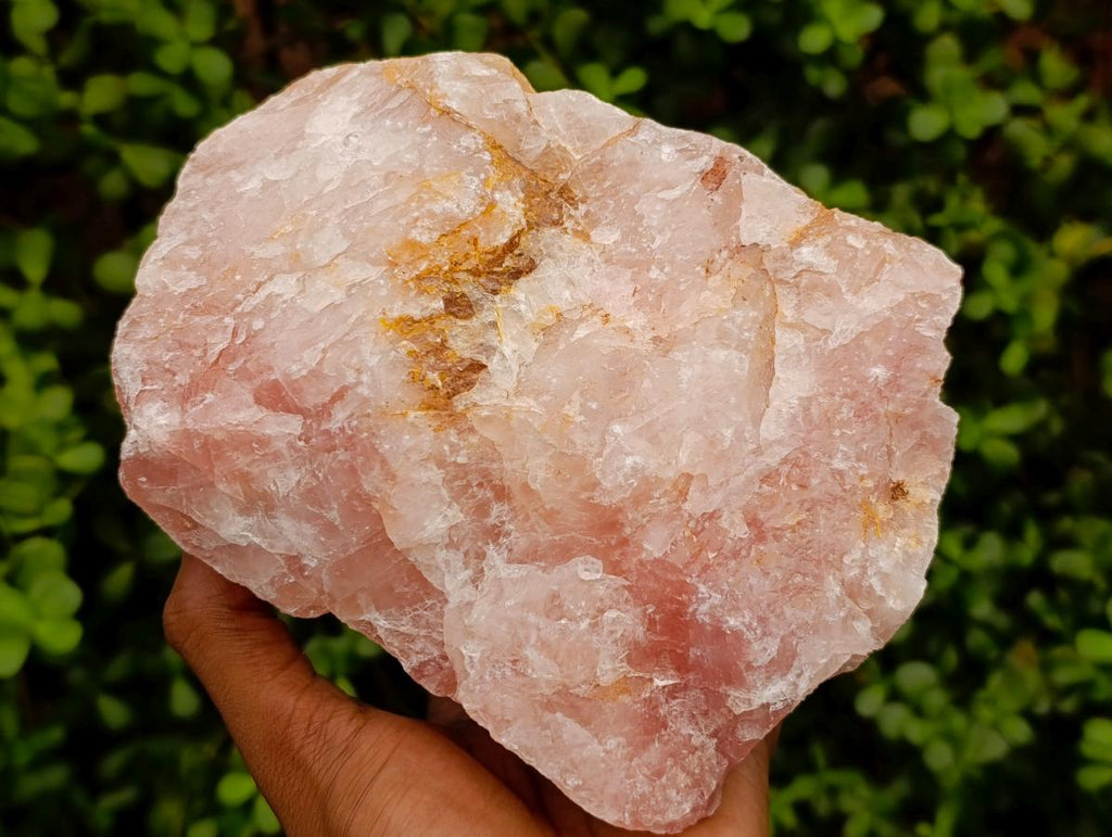 Natural Cobbed Rose Quartz Specimens x 4 From Northern Cape, South Africa - Toprock Gemstones and Minerals 