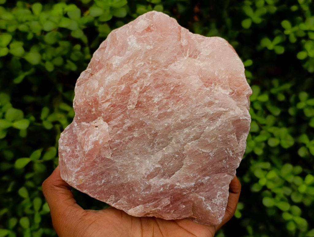 Natural Cobbed Rose Quartz Specimens x 4 From Northern Cape, South Africa - Toprock Gemstones and Minerals 
