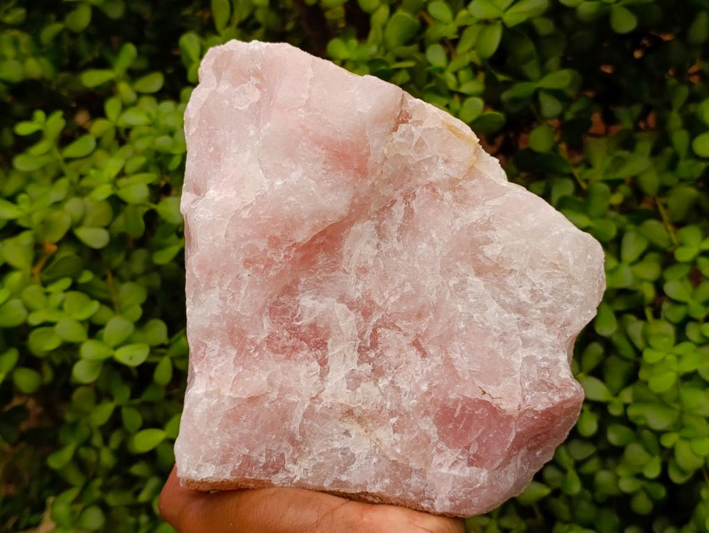 Natural Cobbed Rose Quartz Specimens x 4 From Northern Cape, South Africa - Toprock Gemstones and Minerals 
