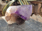 Natural Window Amethyst Crystals x 2 From Ambatondrazaka, Madagascar - Toprock Gemstones and Minerals 