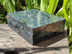 Hand Made Dumortierite Jewellery Box x 1 From Mozambique - Toprock Gemstones and Minerals 
