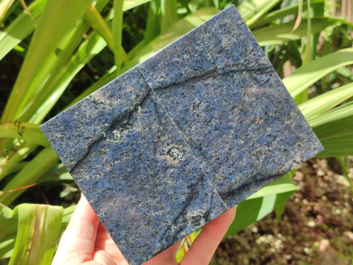 Hand Made Dumortierite Jewellery Box x 1 From Mozambique - Toprock Gemstones and Minerals 