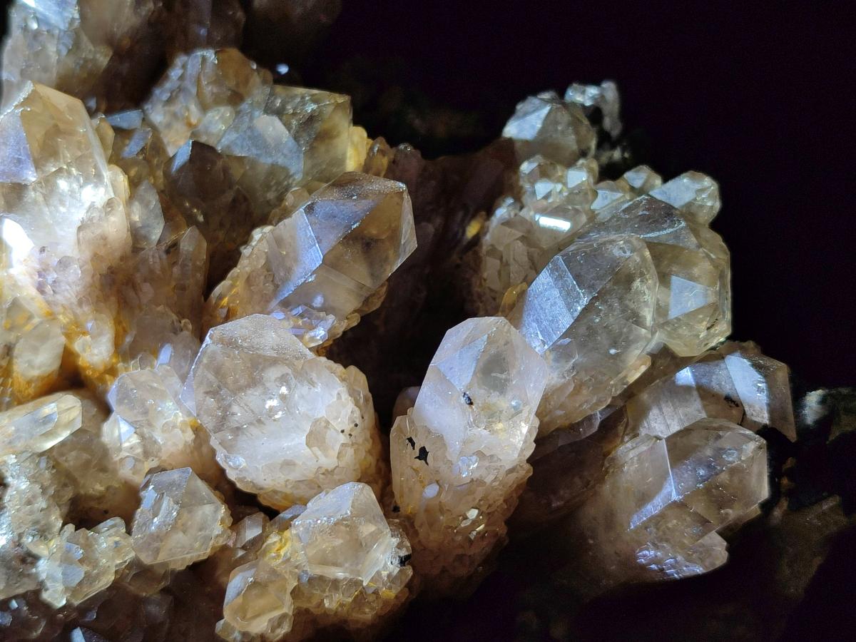 Natural Large Smokey Phantom Quartz Cluster x 1 From Luena, Congo - Toprock Gemstones and Minerals 