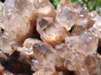 Natural Large Smokey Phantom Quartz Cluster x 1 From Luena, Congo - Toprock Gemstones and Minerals 