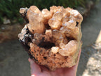 Natural Large Smokey Phantom Quartz Cluster x 1 From Luena, Congo - Toprock Gemstones and Minerals 