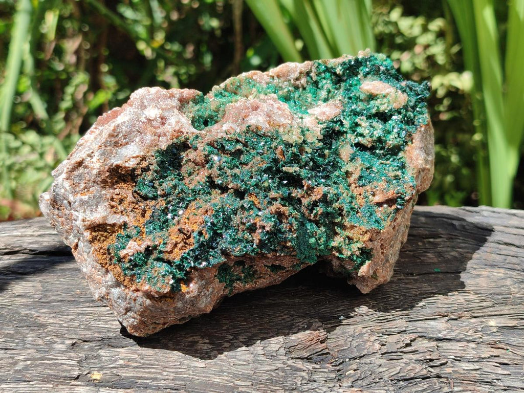 Natural Crystalline Malachite Specimens x 2 From Tenke Fungurume, Congo - Toprock Gemstones and Minerals 