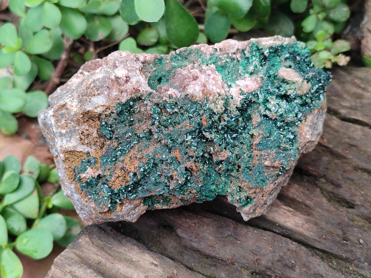 Natural Crystalline Malachite Specimens x 2 From Tenke Fungurume, Congo - Toprock Gemstones and Minerals 