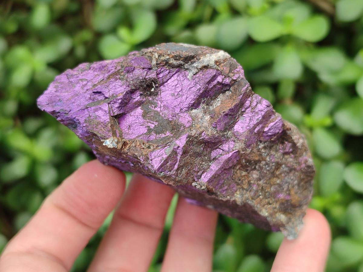 Natural Metallic Cobbed Purpurite Specimens x 12 From Erongo, Namibia - Toprock Gemstones and Minerals 