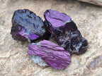 Natural Metallic Cobbed Purpurite Specimens x 12 From Erongo, Namibia - Toprock Gemstones and Minerals 