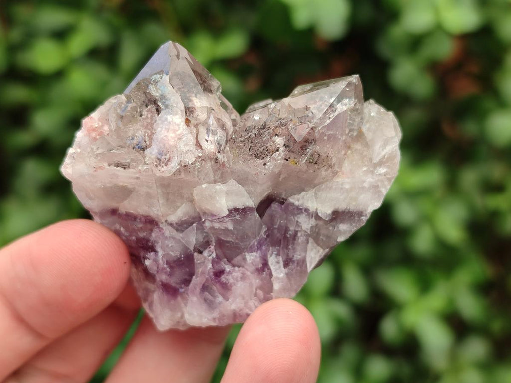 Natural Rare Amethyst Asylum Quartz Clusters x 35 From Luena, Congo - Toprock Gemstones and Minerals 