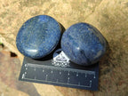 Polished Lazulite Galets x 24 From Madagascar - Toprock Gemstones and Minerals 