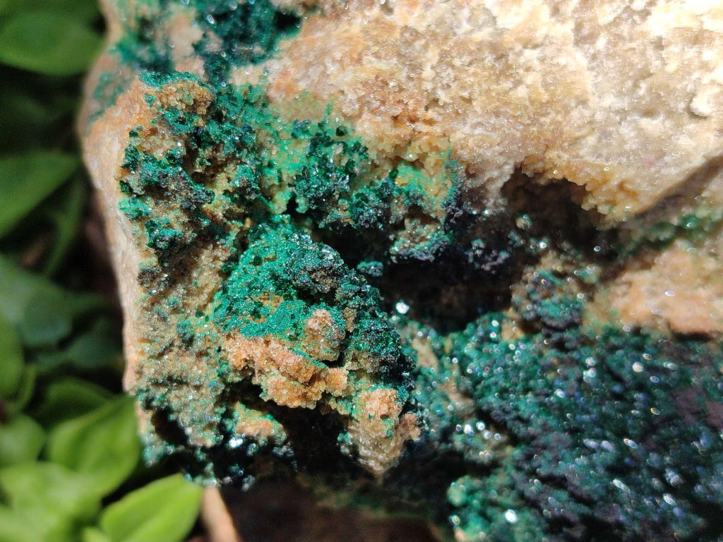 Natural Large Crystalline Malachite Specimen x 1 From Tenke Fungurume, Congo - Toprock Gemstones and Minerals 