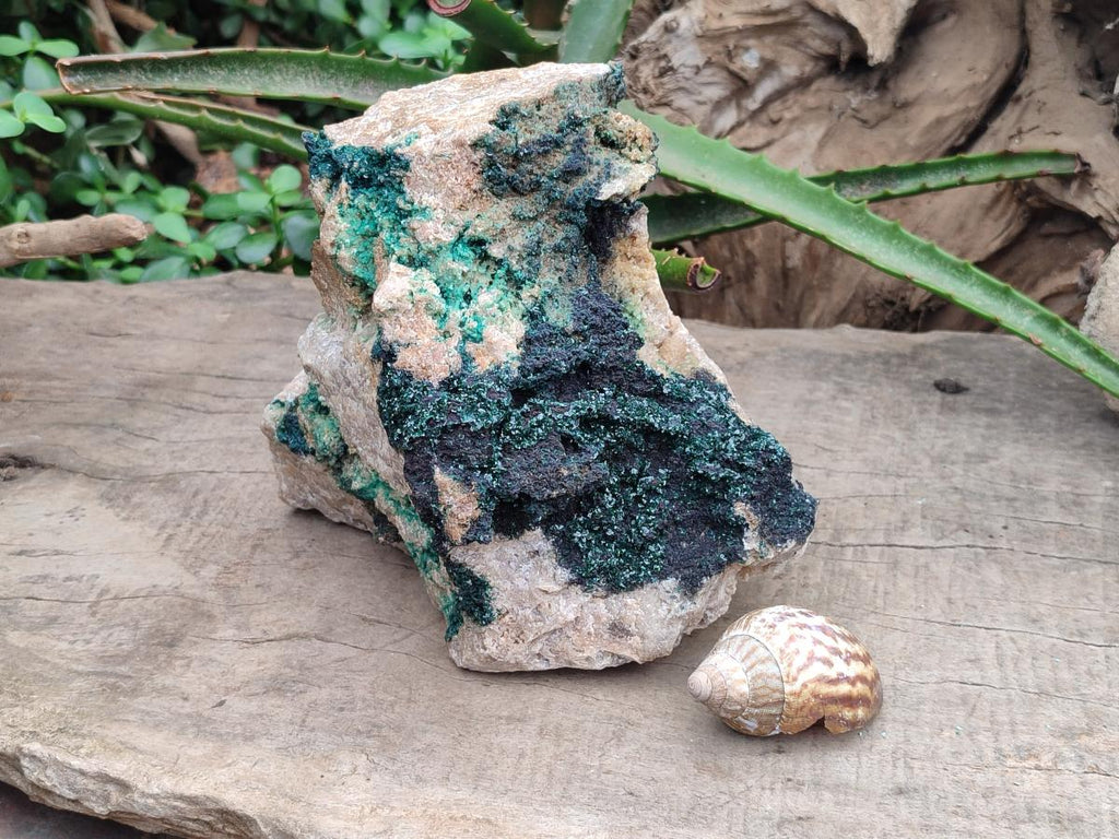 Natural Large Crystalline Malachite Specimen x 1 From Tenke Fungurume, Congo - Toprock Gemstones and Minerals 