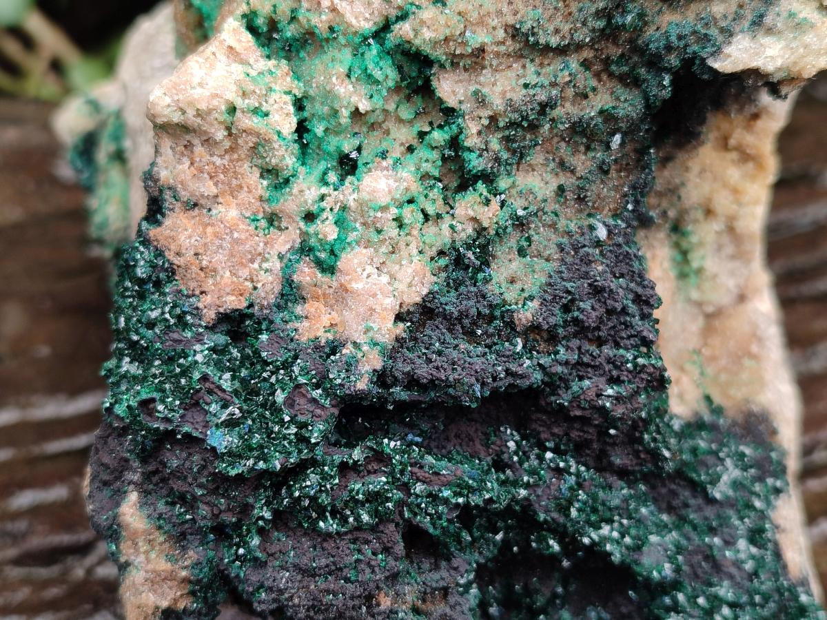 Natural Large Crystalline Malachite Specimen x 1 From Tenke Fungurume, Congo - Toprock Gemstones and Minerals 