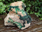 Natural Large Crystalline Malachite Specimen x 1 From Tenke Fungurume, Congo - Toprock Gemstones and Minerals 