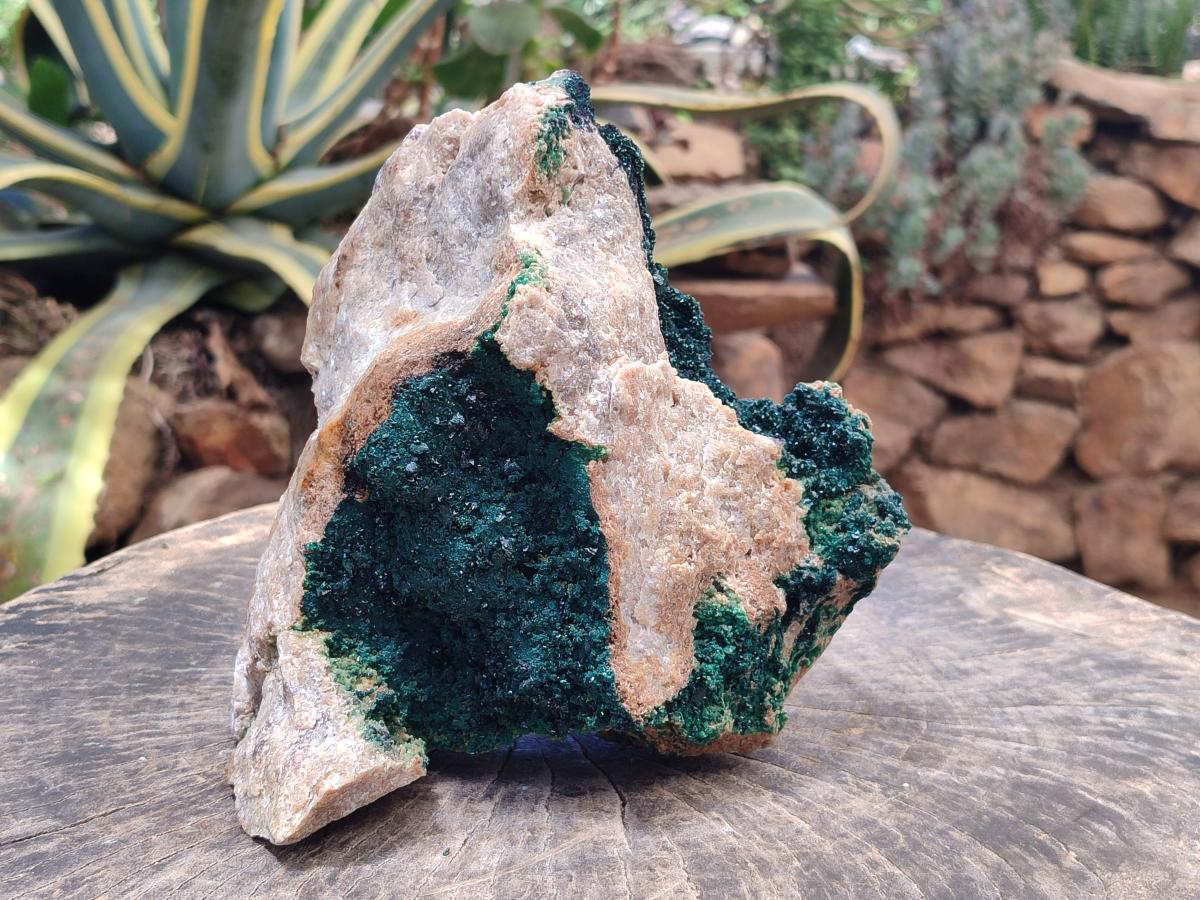 Natural Large Crystalline Malachite Specimen x 1 From Tenke Fungurume, Congo - Toprock Gemstones and Minerals 