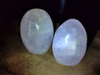 Polished Gemmy Rose Quartz Standing Free Forms x 2 From Madagascar - Toprock Gemstones and Minerals 
