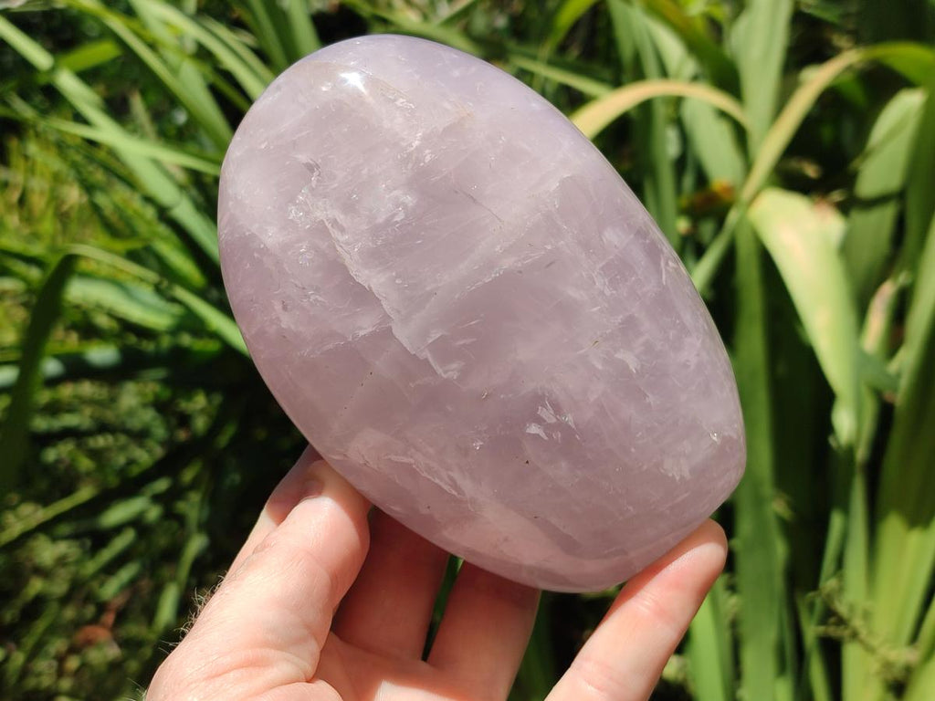 Polished Gemmy Rose Quartz Standing Free Forms x 2 From Madagascar - Toprock Gemstones and Minerals 
