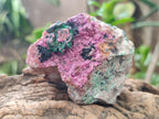 Natural Salrose Cobaltion Dolomite Specimens with Silky Malachite Crystals x 6 From Kakanda, Congo - Toprock Gemstones and Minerals 