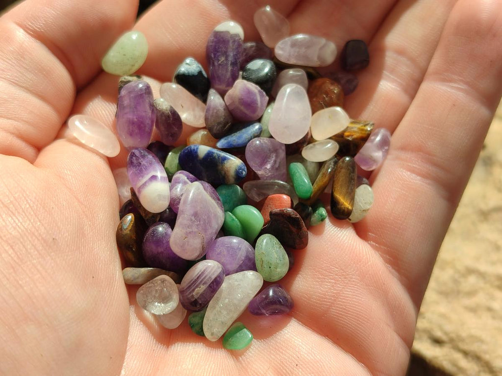 Polished Mixed Mini Tumbled Stones 6 x 1kg Bags From Southern Africa - Toprock Gemstones and Minerals 